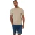Threadbare Heren Crew Neck Regular T-shirt (Beige)