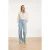 Smashed Lemon Witte elegante blouse met v-hals en bloemrijk borduurwerk |