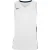 Nike Basketbalshirt met V-hals voor heren (Wit, Zwart)