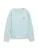 TOM TAILOR Sweatshirt  lichtblauw / donkergroen / wit