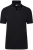 HAKRO Dames Poloshirt zwart, Effen
