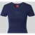 HUGO regular fit T-shirt van katoenmix model ‘DELANOR_4’ ‘