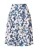 ABOUT YOU Rok ‘Julie’  blauw / wit