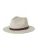 Brixton Hoed ‘MESSER FEDORA’  chocoladebruin / natuurwit