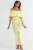 Gebreide Maxi Bardot Hals Strandjurk