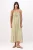 Platte, mouwloze maxi-jurk voor dames