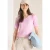Cecil Dames Basic katoenen shirt in Roze