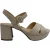 Prada Vernice platform sandalen met reliëf en gekruiste bandjes in beige leer