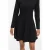 VILA Visiba Boat Neck L/S Dress – Noos korte jurk – zwart