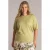 Yest Curve pullover limegroen