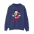 Disney Dames/Dames Minnie Mouse Kerst Sweatshirt (Marineblauw)