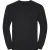 Russell Collection Heren Gebreid V Hals Sweatshirt (Houtskool mergel)