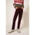 White Stuff Brooke Straight Cord Trouser Dark Plum