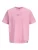 JACK & JONES Shirt ‘JORFOLIE HAZE TEE SS CREW NECK’  pink