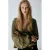 Mango blouse met ruches – groen