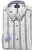 OLYMP Casual Overhemd blauw/wit, Gestreept