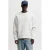 JACK & JONES ESSENTIALS oversized gemêleerde sweater – wit