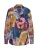 Goldner Blouse  blauw / geel / oranje / rood