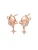 Hey Happiness Oorbellen ‘Planet’  rose-goud
