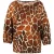 River Woods Loose Sleeve Shirt Brown