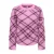 ONLY gebreide trui met wol – roze/donkerrood