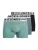 JACK & JONES Boxershorts ‘JJSense’  saffier / jade groen / zwart / wit