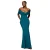 Vrouwen jurk met strikcollar Goddiva Bardot