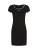 KARL LAGERFELD JEANS Jurk ‘Milano’  zwart / wit
