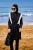 Zwarte verstelbare taille bescheiden Burkini-set