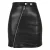 Synthetisch leren rok vrouw Urban Classics Biker GT