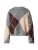 Noella Trui ‘Lai’  beige / donkergrijs / donkerrood / wolwit