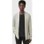 AllSaints Mode Merino Open Car Slate Green