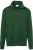 HAKRO 451 Half-Zip Sweater donkergroen, Effen