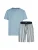 Phil & Co. Berlin Pyjama kort ‘Fashionable’  gemengde kleuren