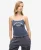 Superdry Vrouwen Athletic Essentials Branded Cami Top Blauw