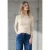 Street One Studio Dames Basic col shirt in Beige