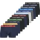 Jack & Jones Heren boxershorts trunks jacsolid effen 12-pack color