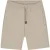 Malelions Men Ribbed Shorts | Light Taupe
