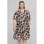 STUDIO blousejurk met stippen zwart