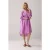 Summum Woman Tunic Dress Pinstripe Cyclaam