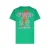 Cars T-shirt met backprint groen