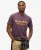Superdry Mannen Klassiek Venue T-shirt met Logo Paars