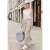 7/8 Broek met wijde pijpen in linnenlook Mid Waist