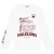 Malelions Women Slopes Longsleeve T-Shirt | White