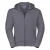 Russell Heren Authentiek Sweatshirt met capuchon (Konvooi Grijs)