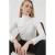 Getailleerde Turtleneck Blouse met Drapé Detail