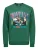 Only & Sons Sweatshirt ‘ONSCERES MONTO’  azuur / groen / lila / zwart