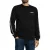 EA7 Merk Rib Sweatshirt, Zwart