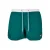 Urban Classics Heren Retro Zwemshort (Wit/Groen)