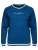 Ombre Sweatshirt  donkerblauw / wit